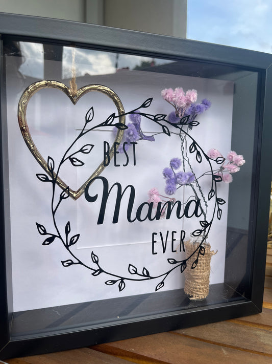 Bilderrahmen mit 3D Effekt, BEST Mama EVER