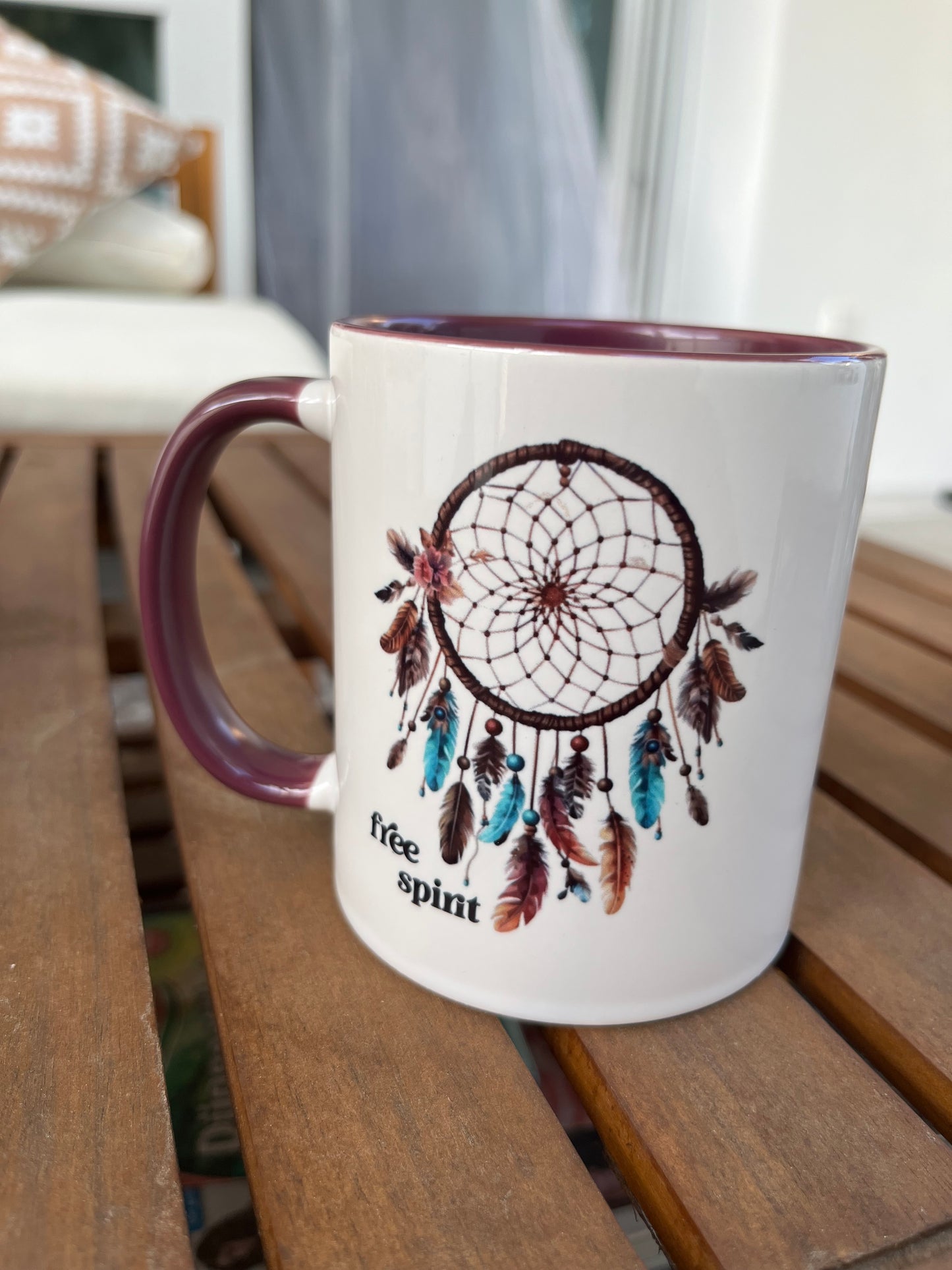 Tasse FREE SPIRIT mit Traumfänger