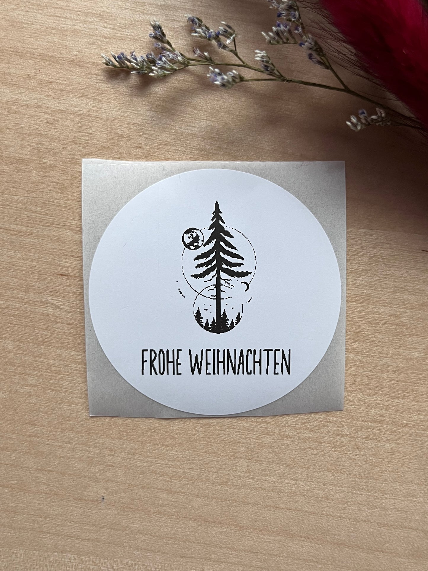 Aufkleber für Geschenke - Weihnachten