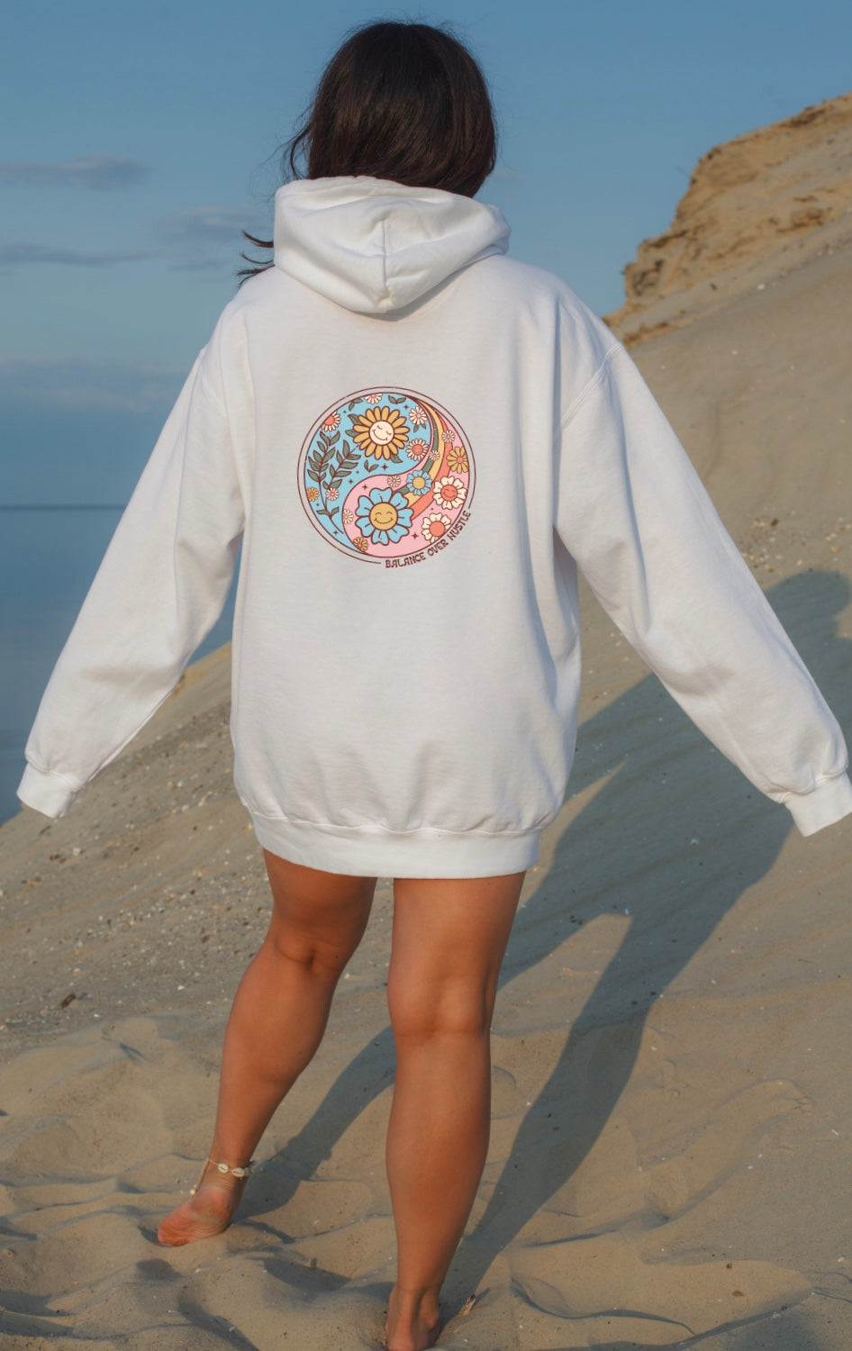Hoodie "BALANCE OVER HUSTLE"