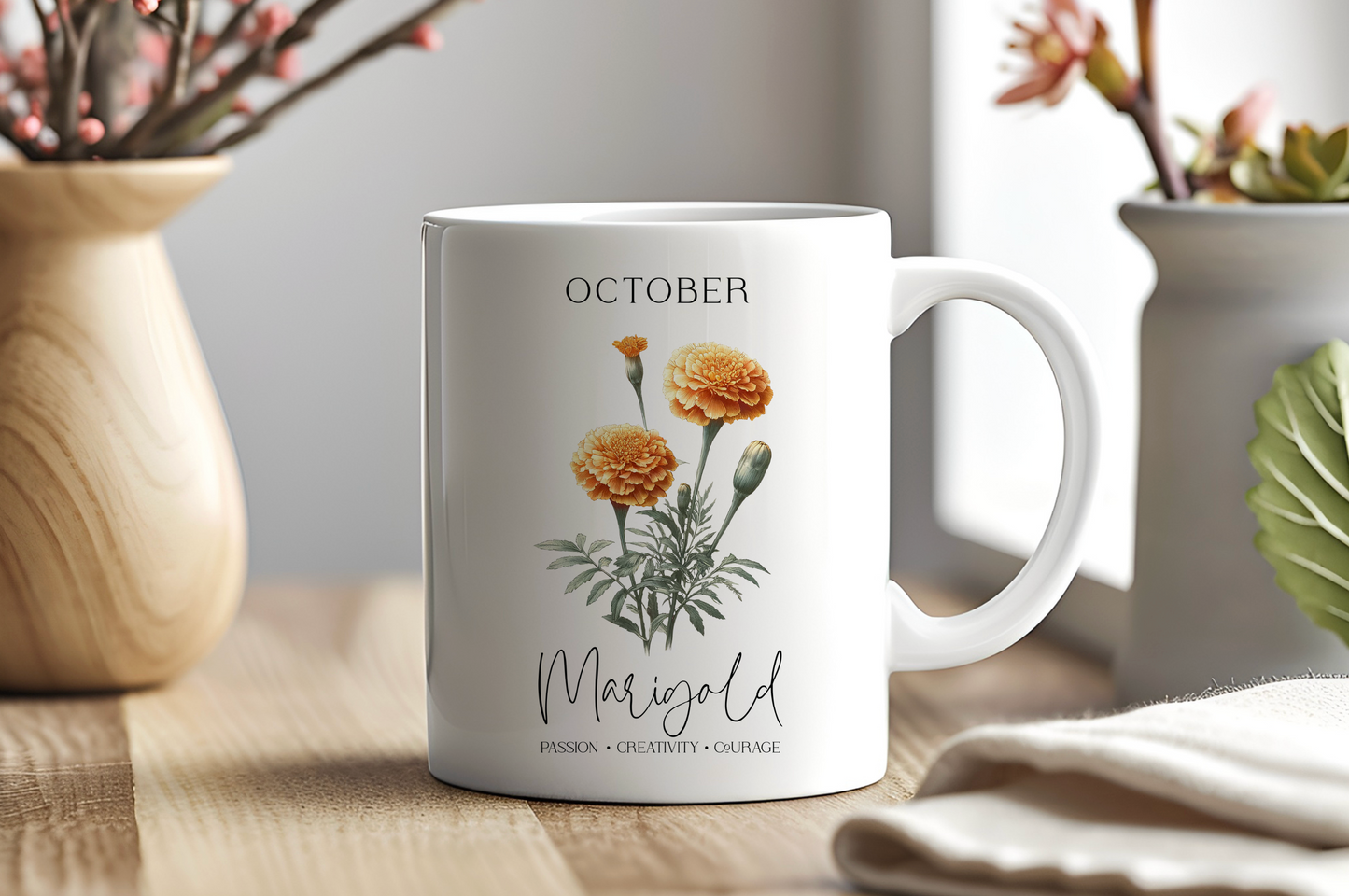 Tasse "Birthflower"