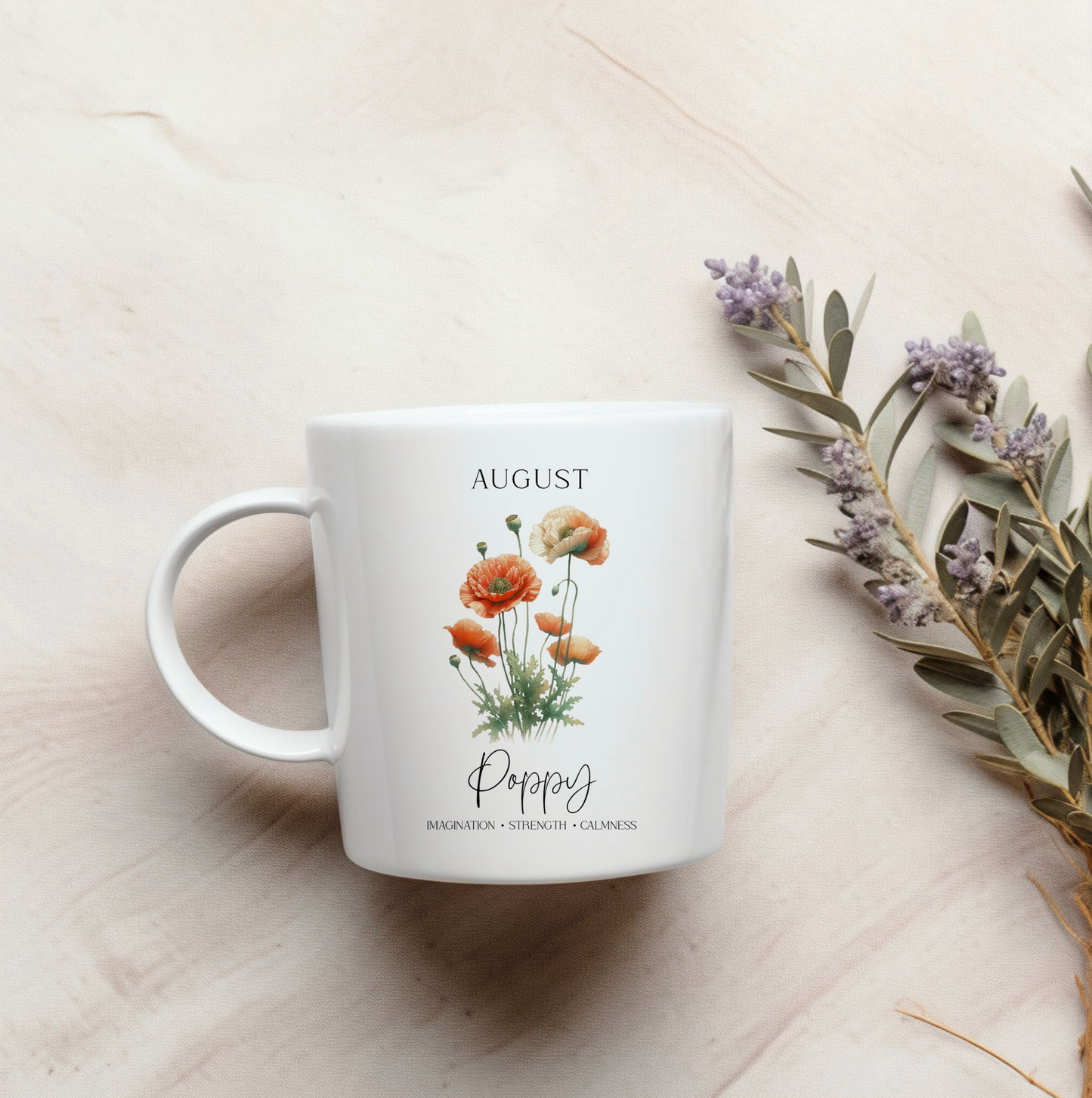 Tasse "Birthflower"
