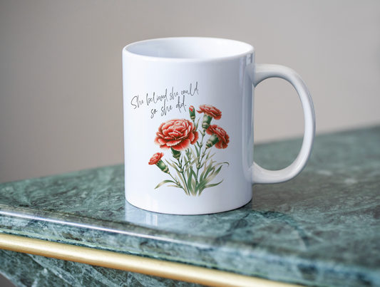 Tasse "Birthflower"