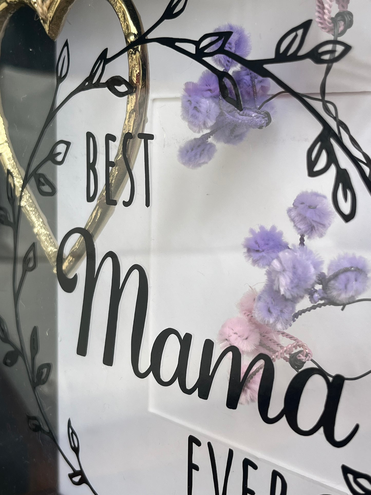 Bilderrahmen mit 3D Effekt, BEST Mama EVER