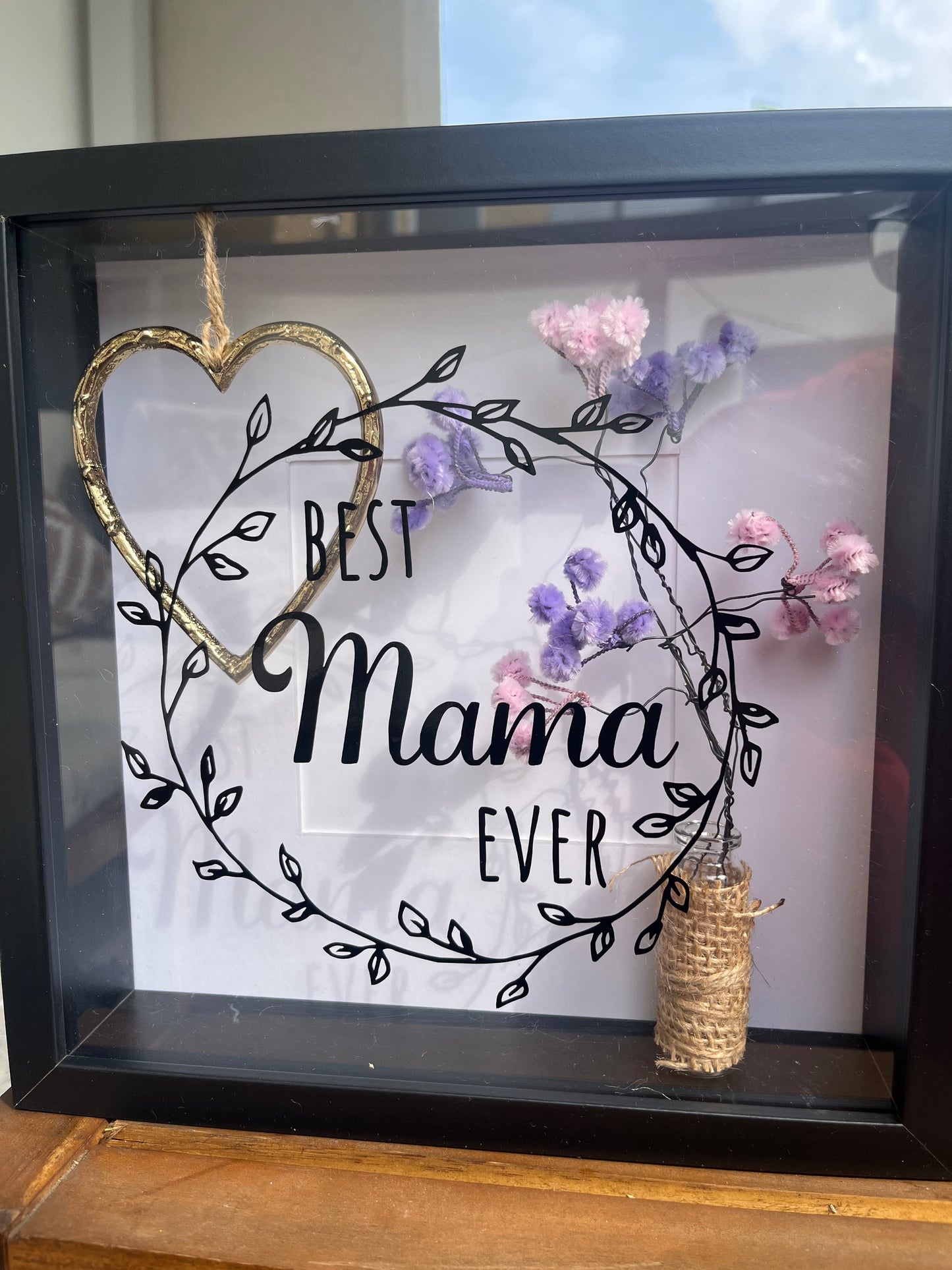 Bilderrahmen mit 3D Effekt, BEST Mama EVER