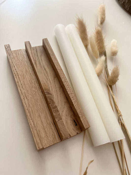 Kerze "heal. grow. love."