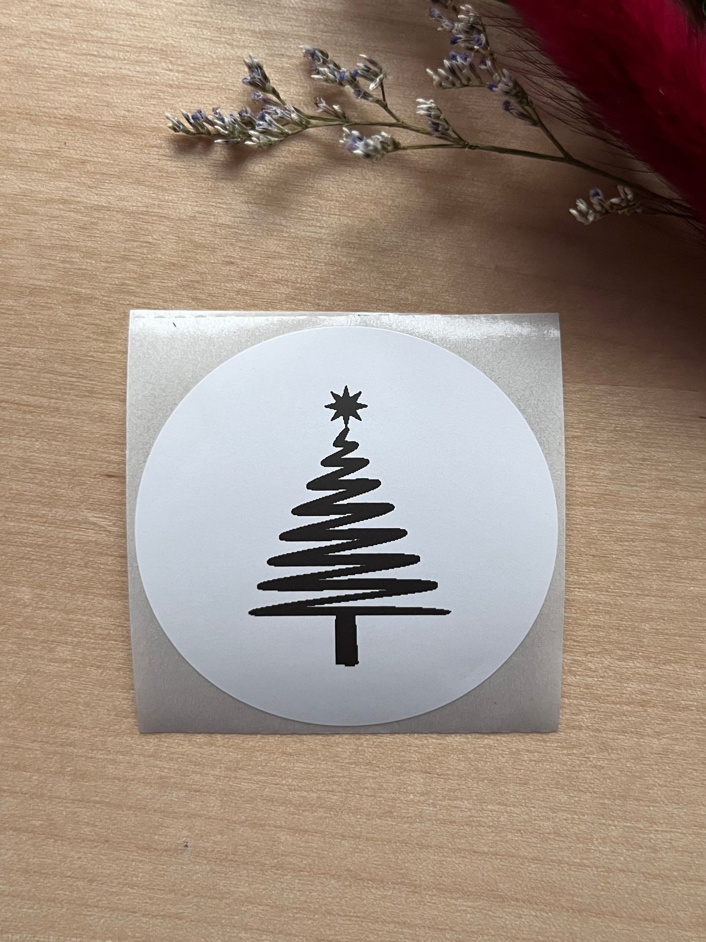 Aufkleber für Geschenke - Weihnachten