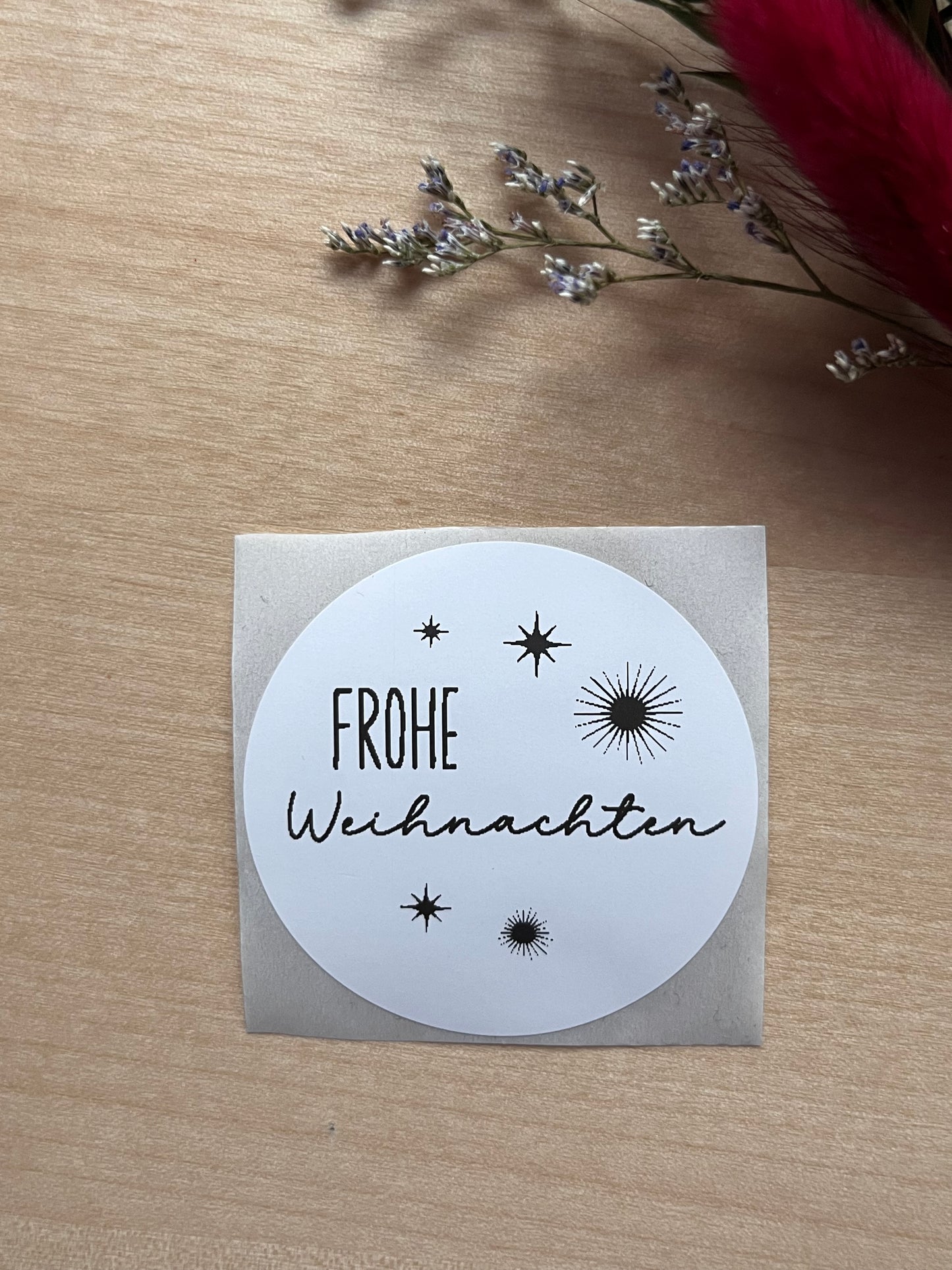 Aufkleber für Geschenke - Weihnachten