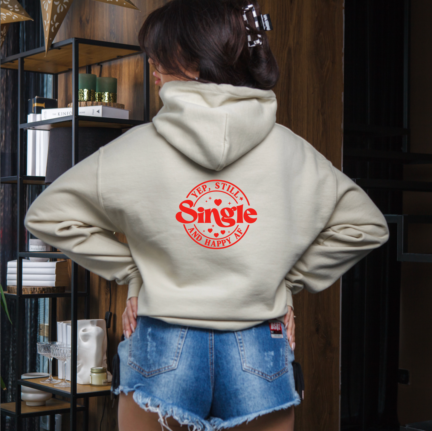 Hoodie "Single like a .. "