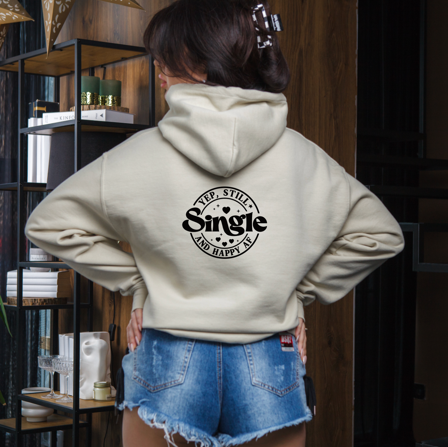 Hoodie "Single like a .. "