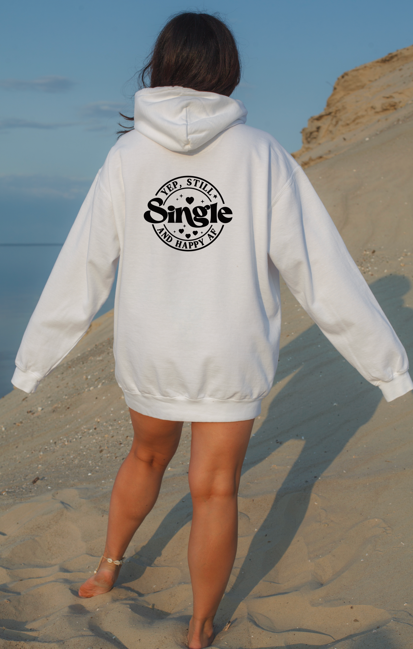 Hoodie "Single like a .. "