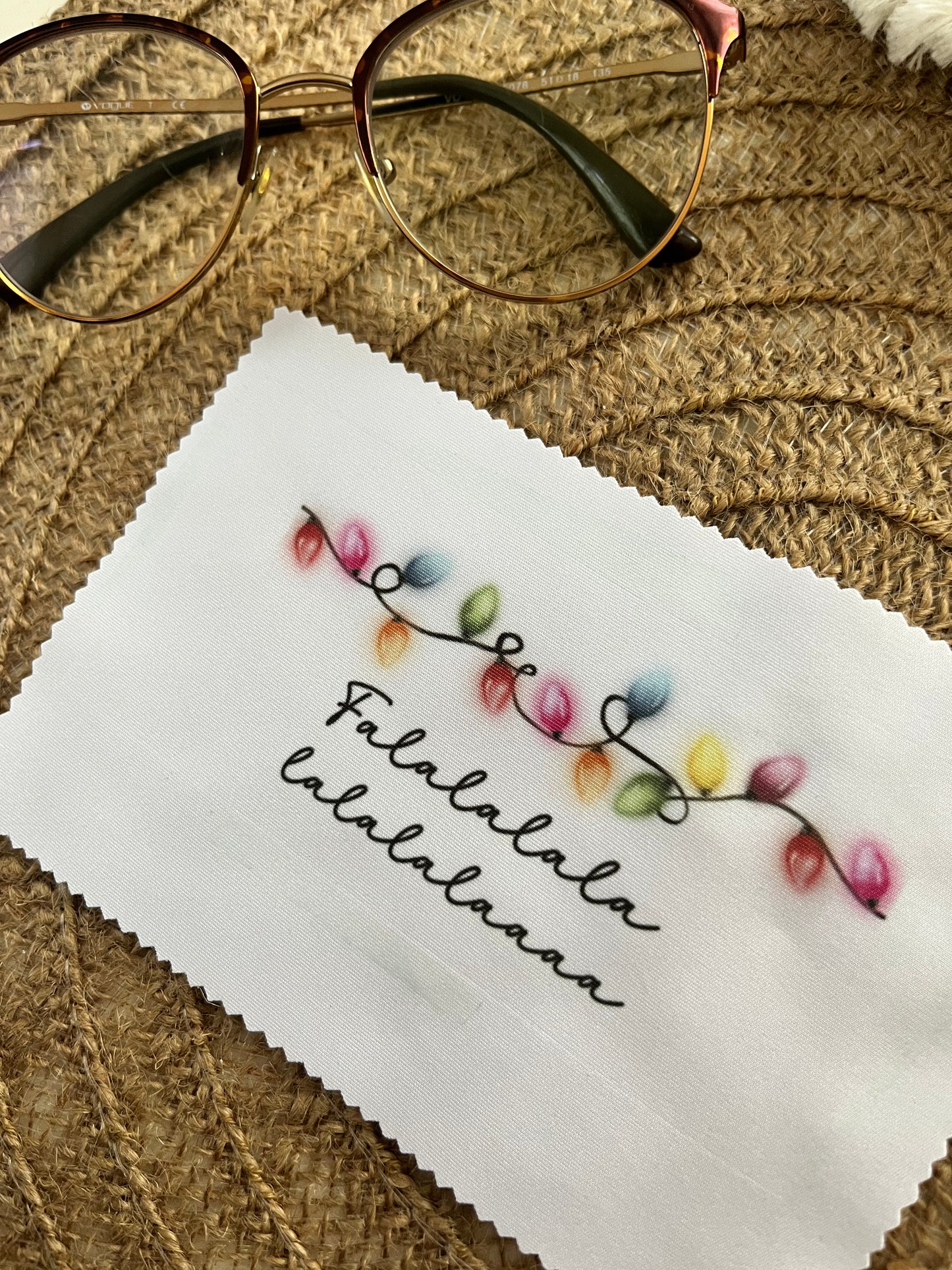 Brillenputztuch "Weihnachten"
