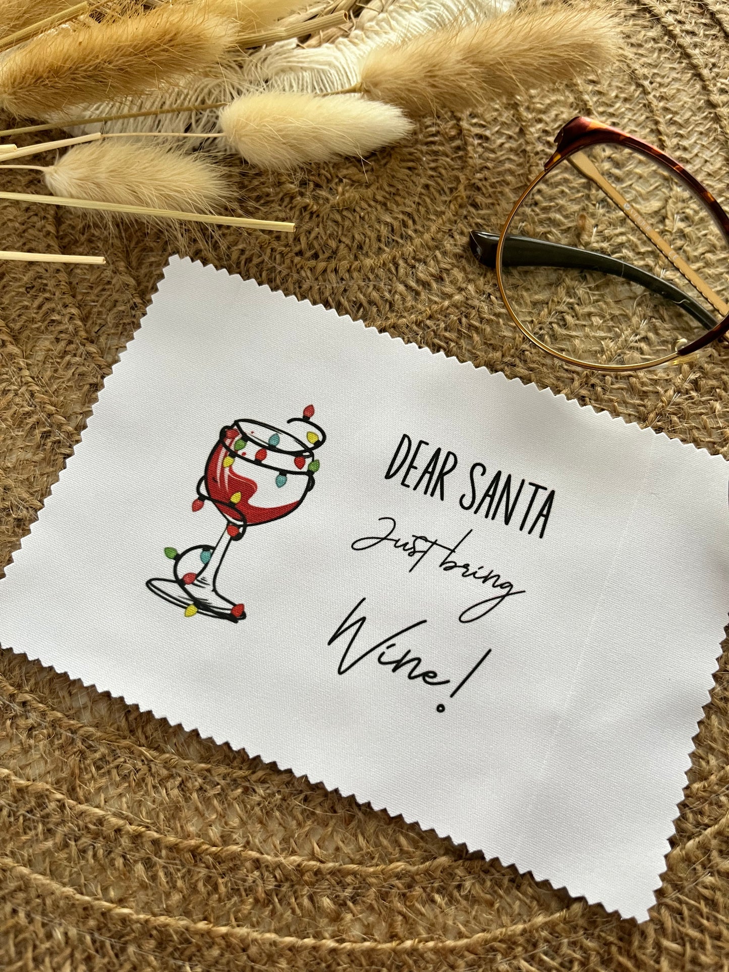 Brillenputztuch "Weihnachten"