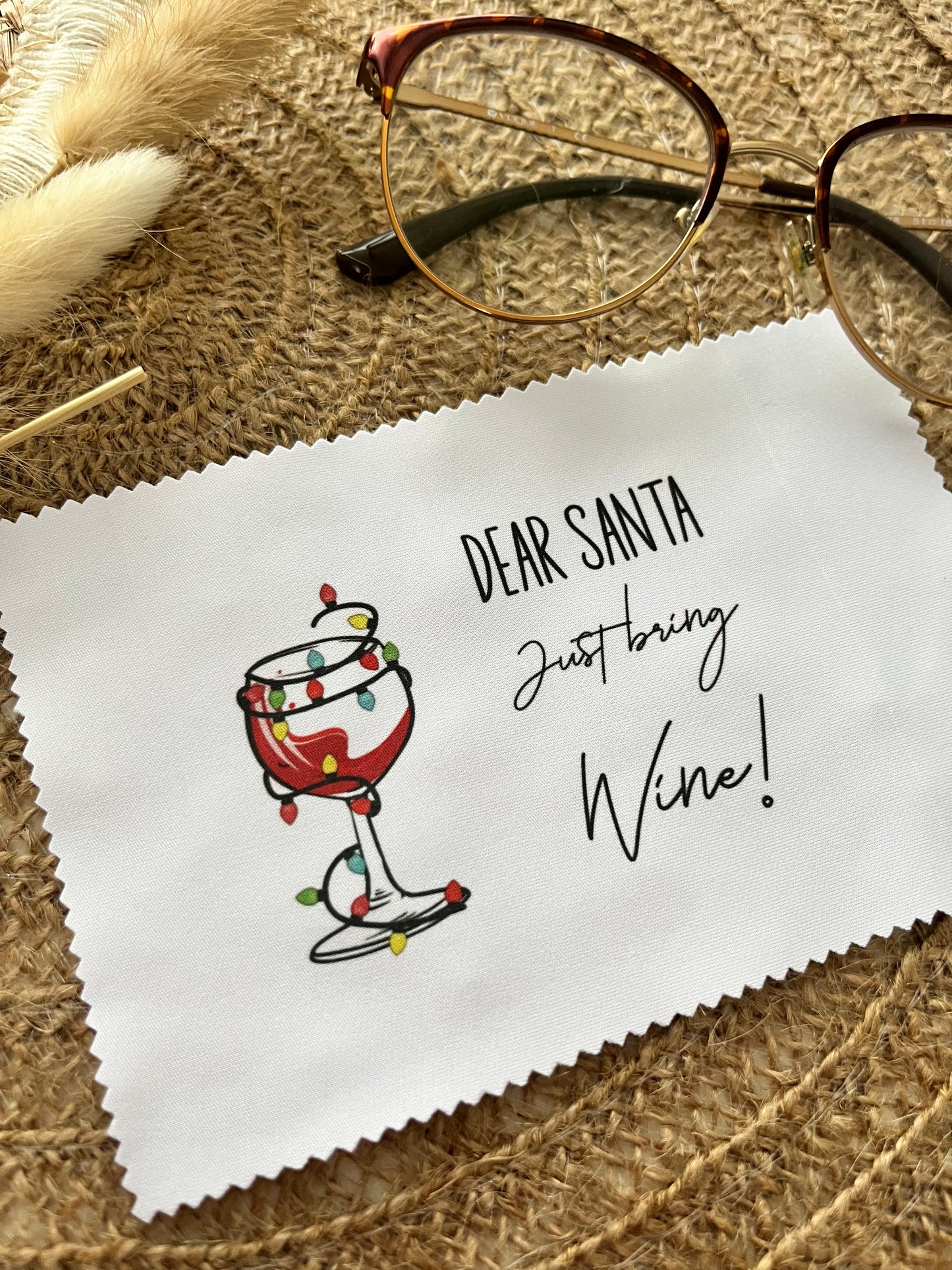 Brillenputztuch "Weihnachten"