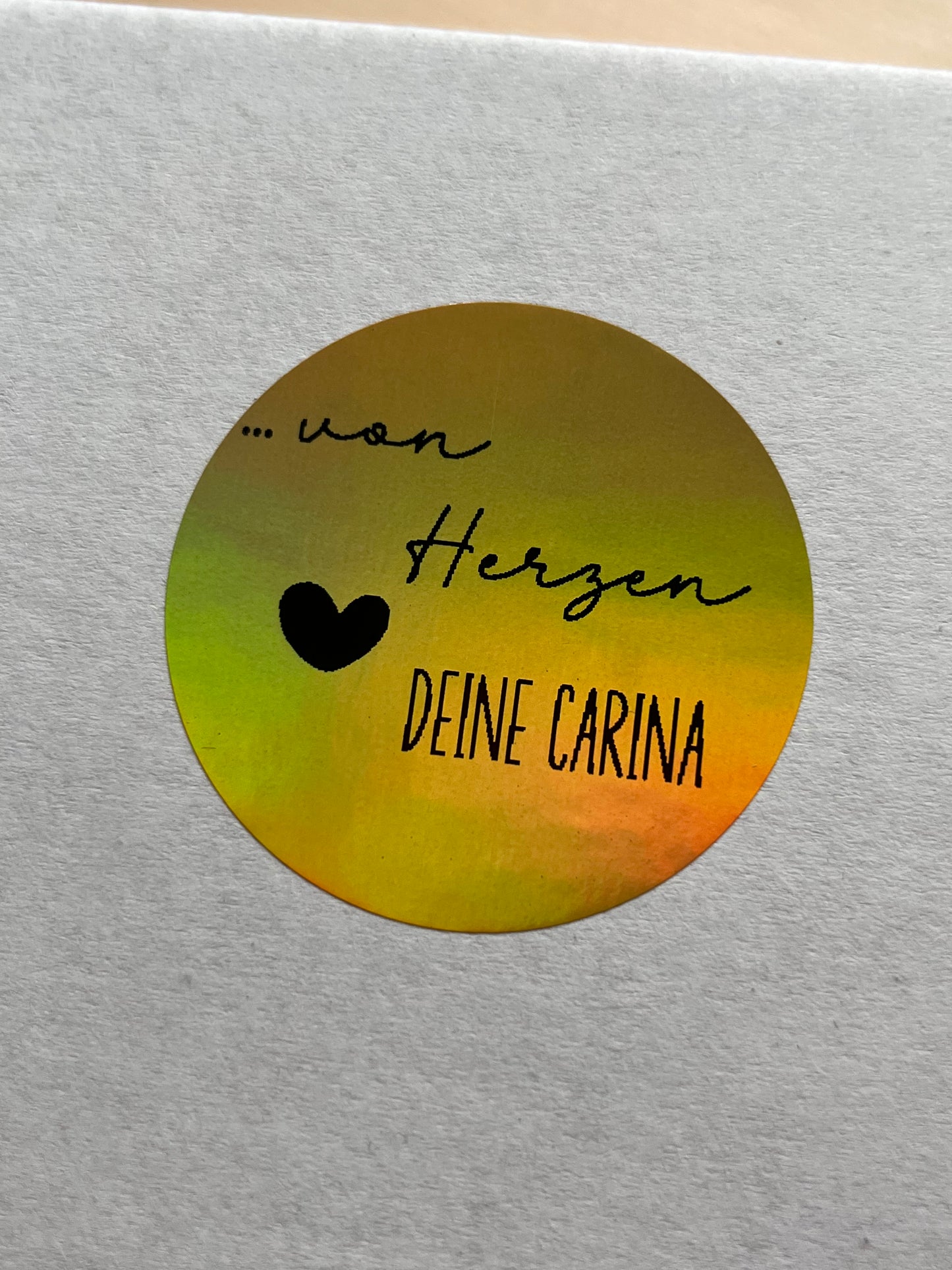 Personalisierte Aufkleber für Geschenke - Weihnachten