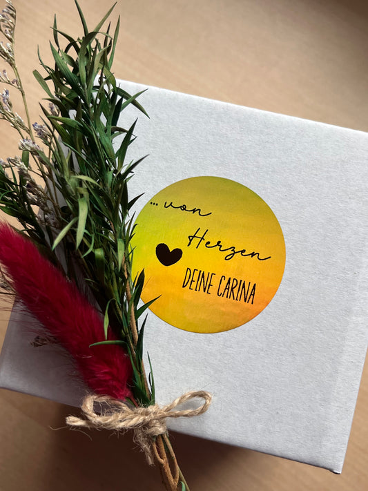 Personalisierte Aufkleber für Geschenke - Weihnachten