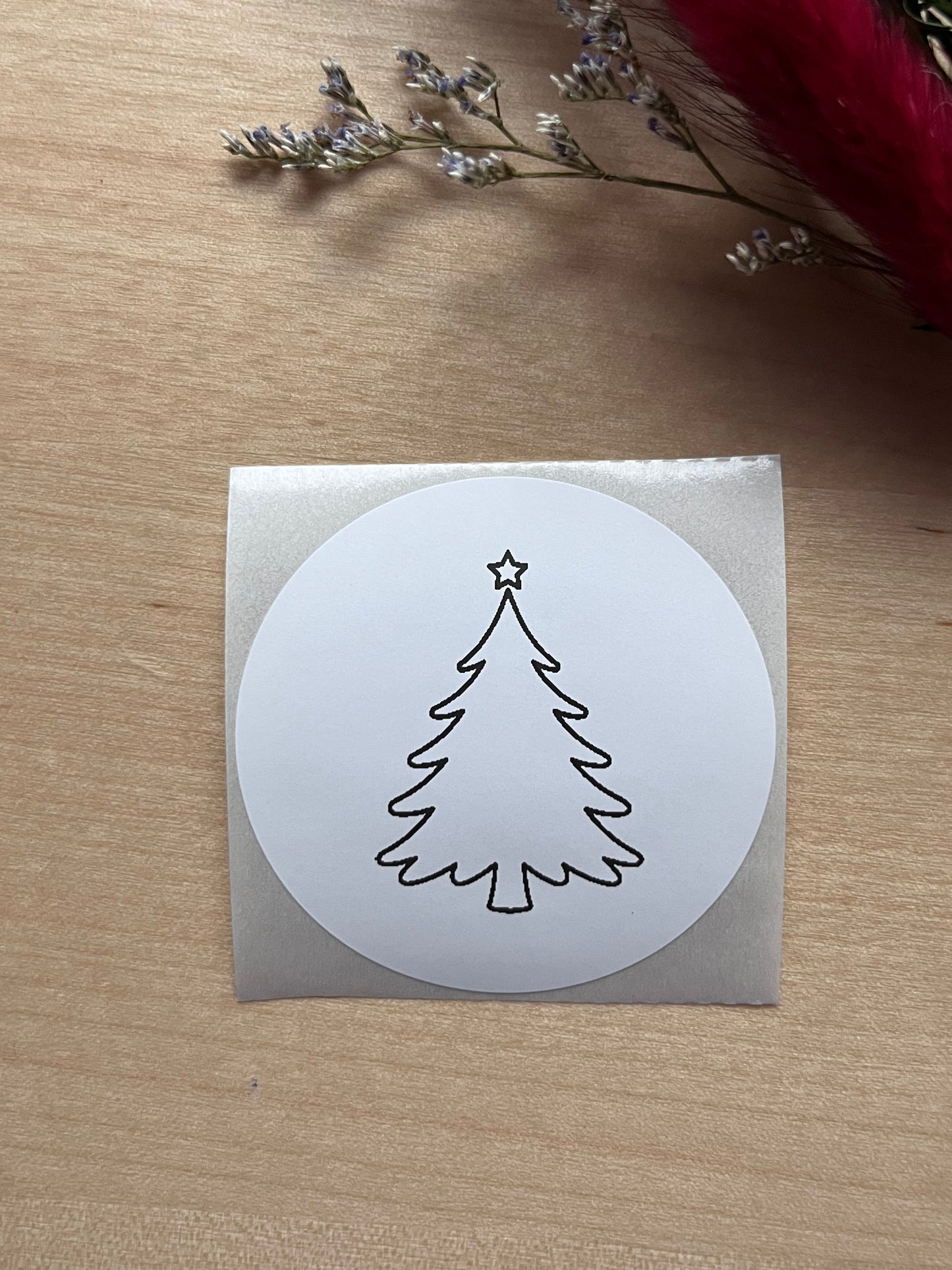 Aufkleber für Geschenke - Weihnachten