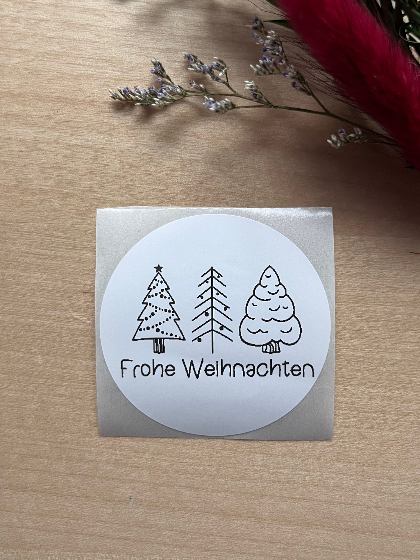 Aufkleber für Geschenke - Weihnachten
